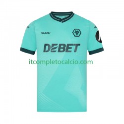 Maglia Wolverhampton Wanderers Divisa Away 2024-2025 Manica Corta ,Uomo