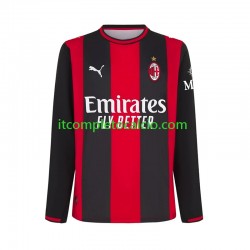 Maglia AC Milan Divisa Home 2026-2027 Manica Lunga ,Uomo