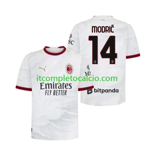 Maglia AC Milan Modrić Luka 14 Divisa Away 2026-2027 Manica Corta ,Uomo Maglia AC Milan Modrić Luka 14 Divisa Away 2026-2027 Manica Corta ,Uomo