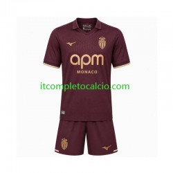 Maglia AS Monaco Divisa Away 2026-2027 Manica Corta ,Bambino Maglia AS Monaco Divisa Away 2026-2027 Manica Corta ,Bambino