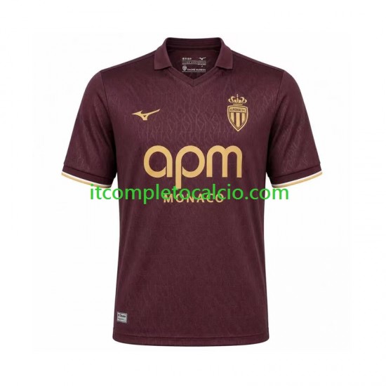 Maglia AS Monaco Divisa Away 2026-2027 Manica Corta ,Uomo