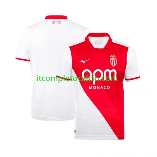 Maglia AS Monaco Divisa Home 2026-2027 Manica Corta ,Uomo Maglia AS Monaco Divisa Home 2026-2027 Manica Corta ,Uomo