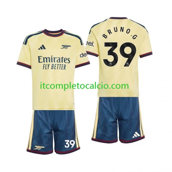 Maglia Arsenal Bruno Guimaraes 39 Terza Divisa 2026-2027 Manica Corta ,Bambino Maglia Arsenal Bruno Guimaraes 39 Terza Divisa 2026-2027 Manica Corta ,Bambino