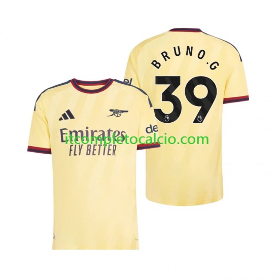 Maglia Arsenal Bruno Guimaraes 39 Terza Divisa 2026-2027 Manica Corta ,Uomo