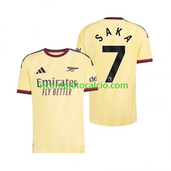 Maglia Arsenal Bukayo Saka 7 Terza Divisa 2026-2027 Manica Corta ,Uomo