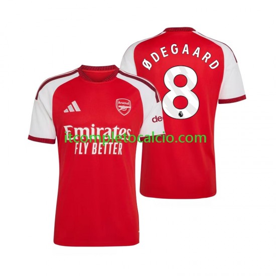 Maglia Arsenal Martin Odegaard 8 Divisa Home 2026-2027 Manica Corta ,Uomo