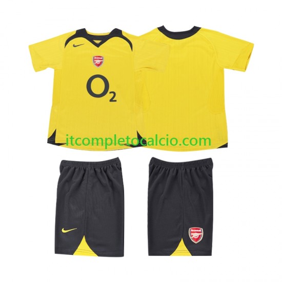 Maglia Arsenal 2005 Retro Divisa Away 2006 Manica Corta ,Bambino Maglia Arsenal 2005 Retro Divisa Away 2006 Manica Corta ,Bambino