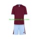 Maglia Aston Villa Divisa Home 2026-2027 Manica Corta ,Bambino