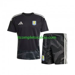 Maglia Aston Villa Portiere Divisa Away 2026-2027 Manica Corta ,Bambino