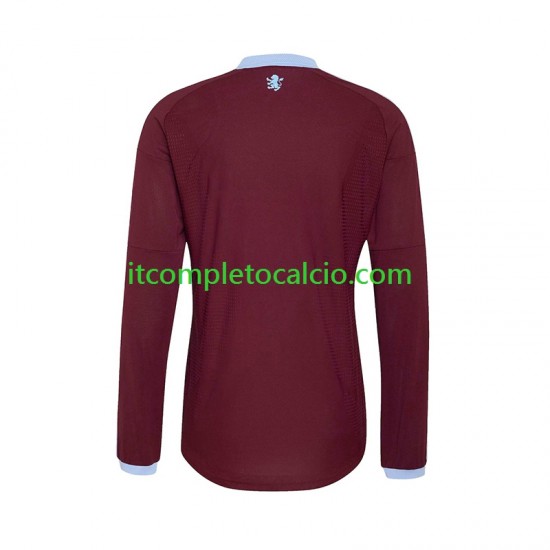 Maglia Aston Villa Divisa Home 2026-2027 Manica Lunga ,Uomo