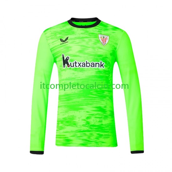 Maglia Athletic Bilbao Portiere Divisa Away 2026-2027 Manica Lunga ,Uomo