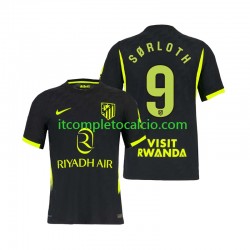 Maglia Atlético Madrid Alexander Sorloth 9 Divisa Away 2026-2027 Manica Corta ,Uomo