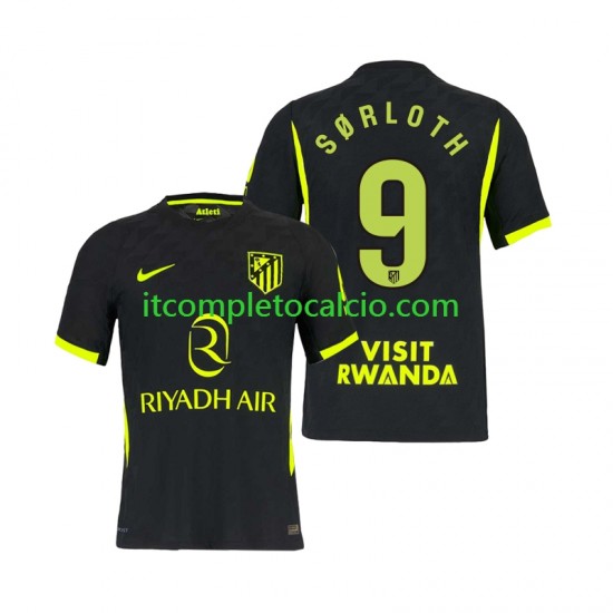 Maglia Atlético Madrid Alexander Sorloth 9 Divisa Away 2026-2027 Manica Corta ,Uomo