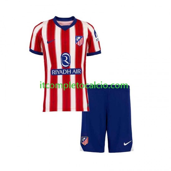 Maglia Atlético Madrid Divisa Home 2026-2027 Manica Corta ,Bambino Maglia Atlético Madrid Divisa Home 2026-2027 Manica Corta ,Bambino