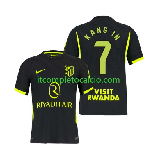 Maglia Atlético Madrid Lee Kang-in 7 Divisa Away 2026-2027 Manica Corta ,Uomo