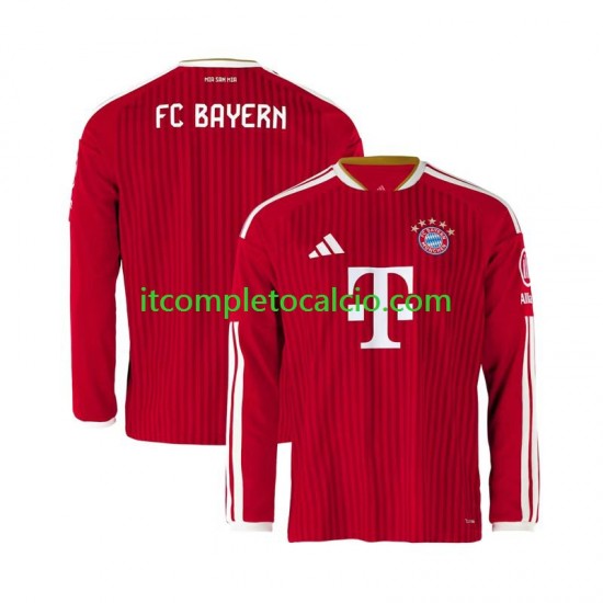 Maglia FC Bayern München Divisa Home 2026-2027 Manica Lunga ,Uomo
