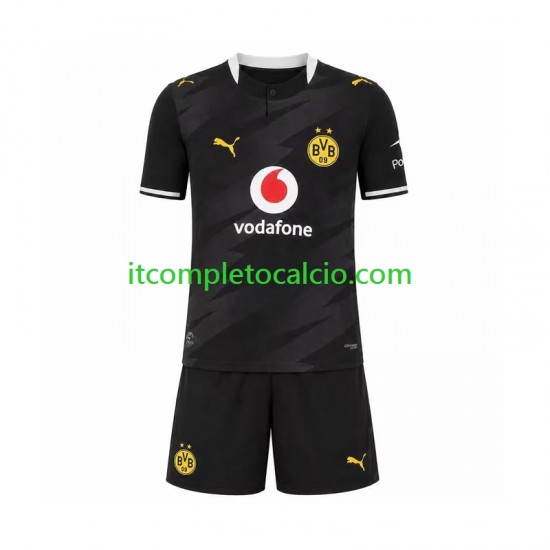 Maglia Borussia Dortmund Divisa Away 2026-2027 Manica Corta ,Bambino