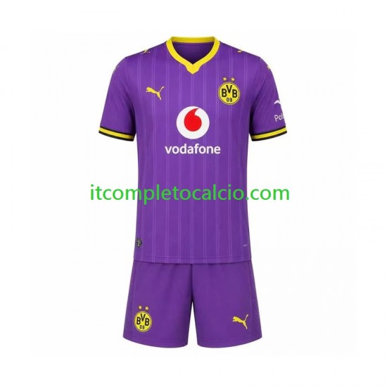 Maglia Borussia Dortmund Terza Divisa 2026-2027 Manica Corta ,Bambino Maglia Borussia Dortmund Terza Divisa 2026-2027 Manica Corta ,Bambino