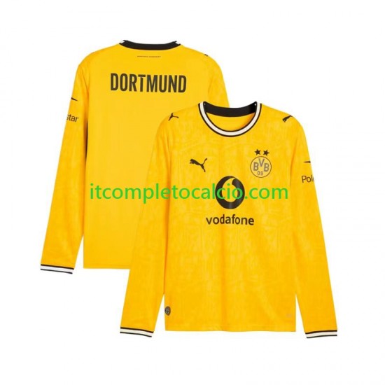 Maglia Borussia Dortmund Divisa Home 2026-2027 Manica Lunga ,Uomo Maglia Borussia Dortmund Divisa Home 2026-2027 Manica Lunga ,Uomo