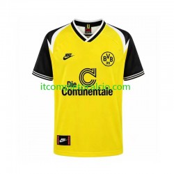 Maglia Borussia Dortmund 1995 Retro Divisa Home Manica Corta ,Uomo