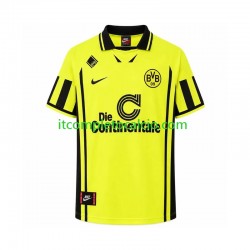 Maglia Borussia Dortmund 1996 Retro Divisa Home Manica Corta ,Uomo