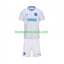 Maglia Brighton Hove Albion Divisa Away 2026-2027 Manica Corta ,Bambino