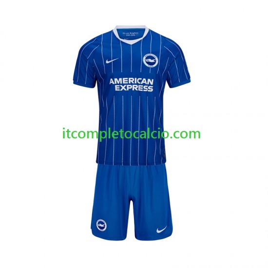 Maglia Brighton Hove Albion Divisa Home 2026-2027 Manica Corta ,Bambino Maglia Brighton Hove Albion Divisa Home 2026-2027 Manica Corta ,Bambino