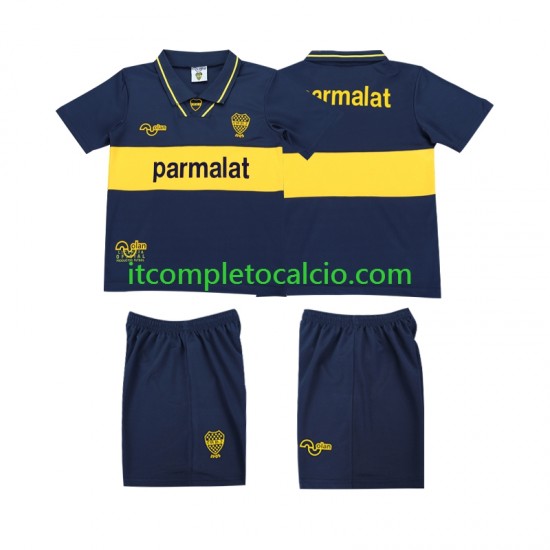 Maglia CA Boca Juniors 1993 1995 Retro Divisa Home Manica Corta ,Bambino Maglia CA Boca Juniors 1993 1995 Retro Divisa Home Manica Corta ,Bambino