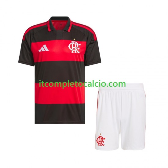 Maglia CR Flamengo Divisa Home 2026-2027 Manica Corta ,Bambino