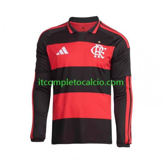Maglia CR Flamengo Divisa Home 2026-2027 Manica Lunga ,Uomo