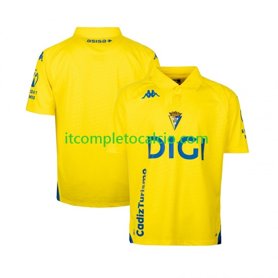 Maglia Cádiz CF Divisa Home 2026-2027 Manica Corta ,Uomo