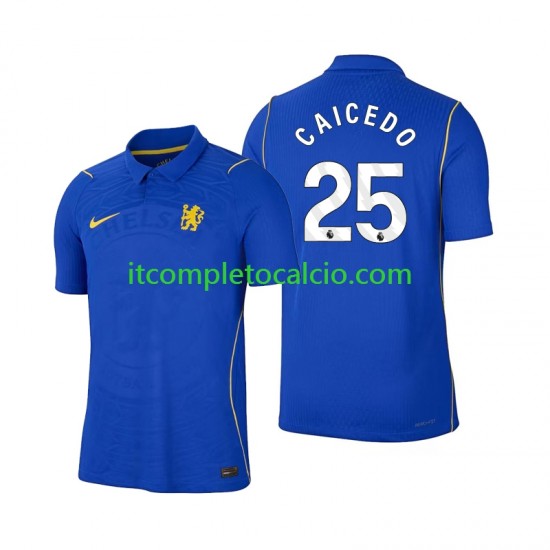 Maglia Chelsea Moises Caicedo 25 Divisa Home 2026-2027 Manica Corta ,Uomo Maglia Chelsea Moises Caicedo 25 Divisa Home 2026-2027 Manica Corta ,Uomo