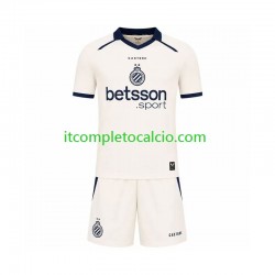Maglia Club Brugge Divisa Away 2026-2027 Manica Corta ,Bambino