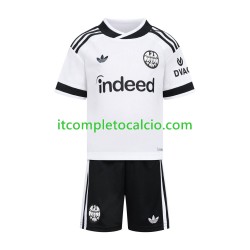Maglia Eintracht Frankfurt Divisa Away 2026-2027 Manica Corta ,Bambino