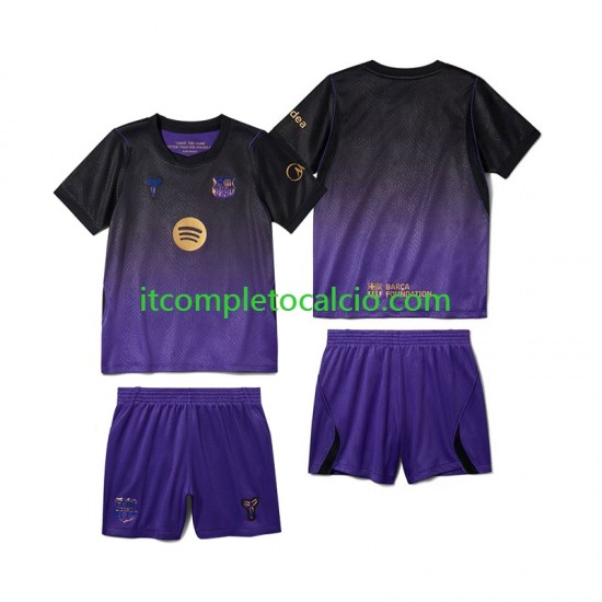 Maglia FC Barcelona Divisa Away 2026-2027 Manica Corta ,Bambino