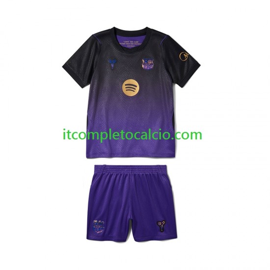 Maglia FC Barcelona Divisa Away 2026-2027 Manica Corta ,Bambino