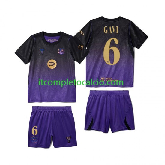 Maglia FC Barcelona Gavi 6 Divisa Away 2026-2027 Manica Corta ,Bambino Maglia FC Barcelona Gavi 6 Divisa Away 2026-2027 Manica Corta ,Bambino
