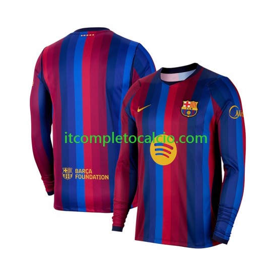 Maglia FC Barcelona Divisa Home 2026-2027 Manica Lunga ,Uomo Maglia FC Barcelona Divisa Home 2026-2027 Manica Lunga ,Uomo