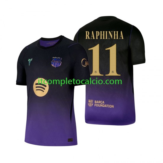 Maglia FC Barcelona Raphinha 11 Divisa Away 2026-2027 Manica Corta ,Uomo