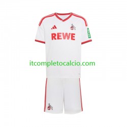 Maglia FC Köln Divisa Home 2026-2027 Manica Corta ,Bambino