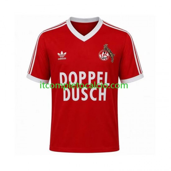 Maglia FC Köln 1984 1985 Retro Divisa Away Manica Corta ,Uomo
