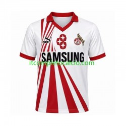 Maglia FC Köln 1990 1991 Retro Divisa Home Manica Corta ,Uomo Maglia FC Köln 1990 1991 Retro Divisa Home Manica Corta ,Uomo