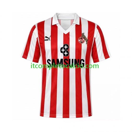 Maglia FC Köln 1988 1989 Retro Terza Divisa Manica Corta ,Uomo