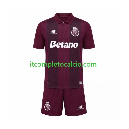 Maglia FC Porto Divisa Away 2026-2027 Manica Corta ,Bambino