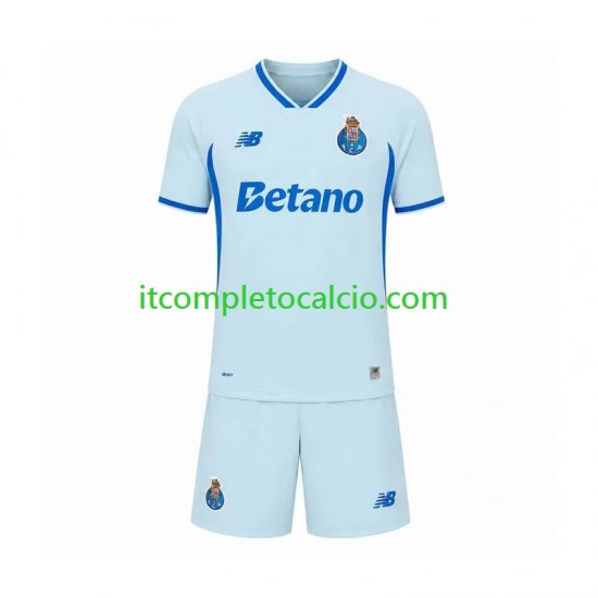 Maglia FC Porto Terza Divisa 2026-2027 Manica Corta ,Bambino