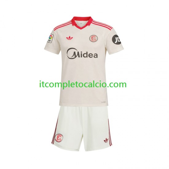 Maglia Sevilla FC Retro Divisa Home 2025-2026 Manica Corta ,Bambino Maglia Sevilla FC Retro Divisa Home 2025-2026 Manica Corta ,Bambino