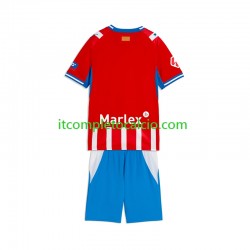 Maglia Girona Divisa Home 2026-2027 Manica Corta ,Bambino