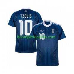 Maglia Grecia Christos Tzolis 17 Divisa Away 2026-2027 Manica Corta ,Uomo Maglia Grecia Christos Tzolis 17 Divisa Away 2026-2027 Manica Corta ,Uomo