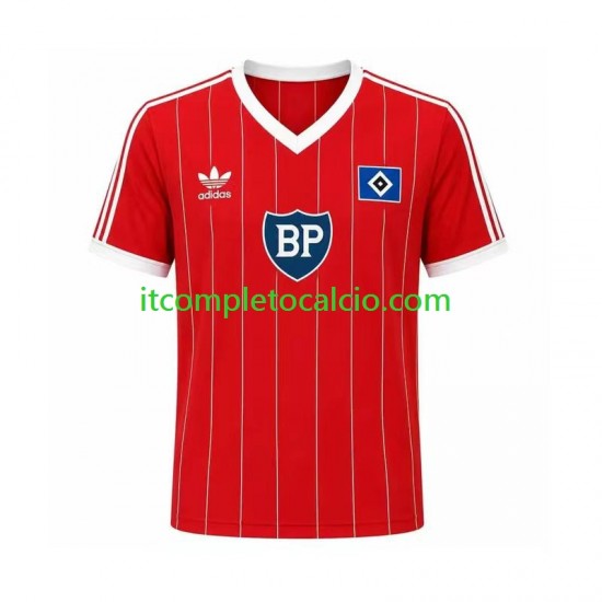 Maglia Hamburger SV 1984 Retro Divisa Away Manica Corta ,Uomo Maglia Hamburger SV 1984 Retro Divisa Away Manica Corta ,Uomo