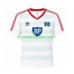Maglia Hamburger SV 1986 Retro Divisa Away Manica Corta ,Uomo